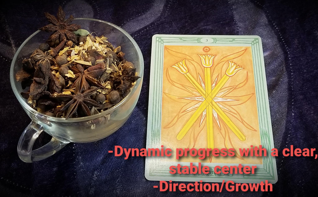 3 of Wands/Virtue - Tarot & Tea