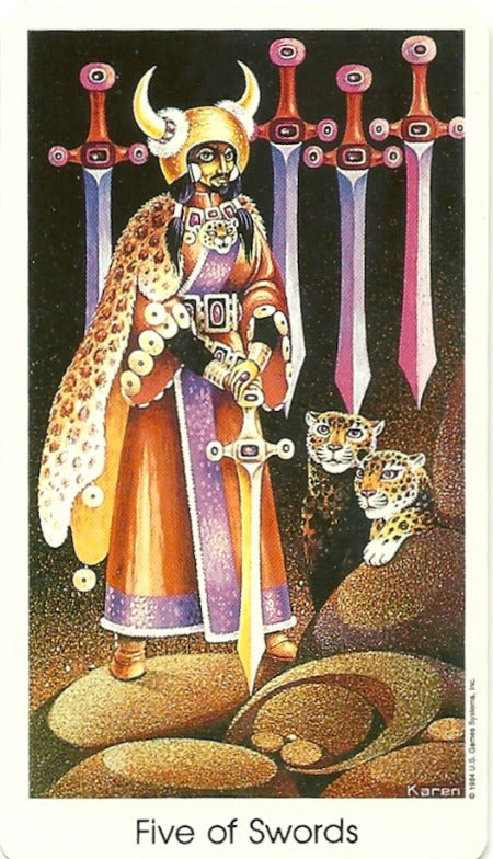 5 of Swords - Tarot & Tea