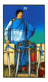 Four of Swords - Tarot & Tea