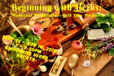 Fall Sale & Beginning with Herbs Coming Up Soon!