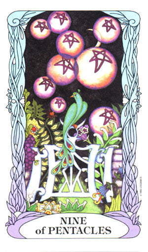 9 of Pentacles - Tarot & Tea