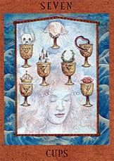 Seven of Cups - Tarot & Tea