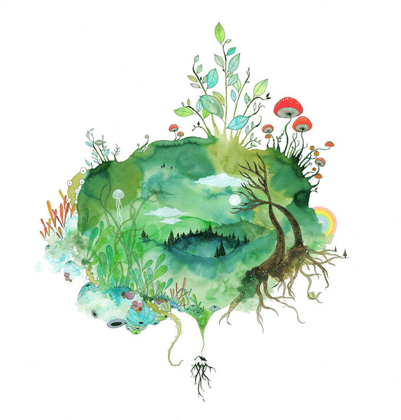 The World Awaits - Greeting Card