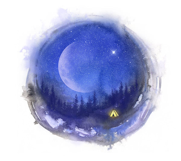 It's Written In The Stars - Greeting Card