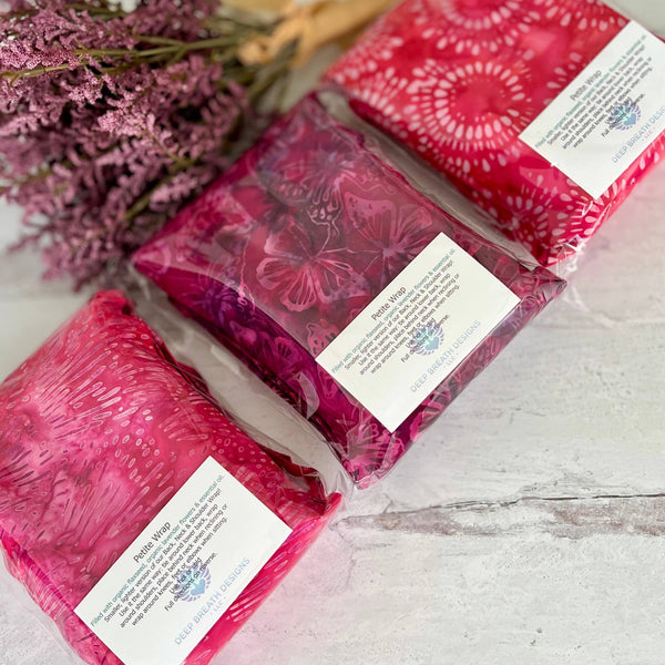 PETITE Back Neck & Shoulder Wrap organic hot/cold relaxation