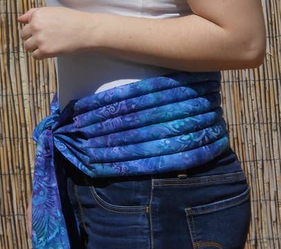 LARGE Back Neck & Shoulder Wrap organic hot/cold relaxation