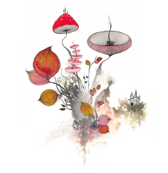 Our Strange & Beautiful Life - Greeting Card