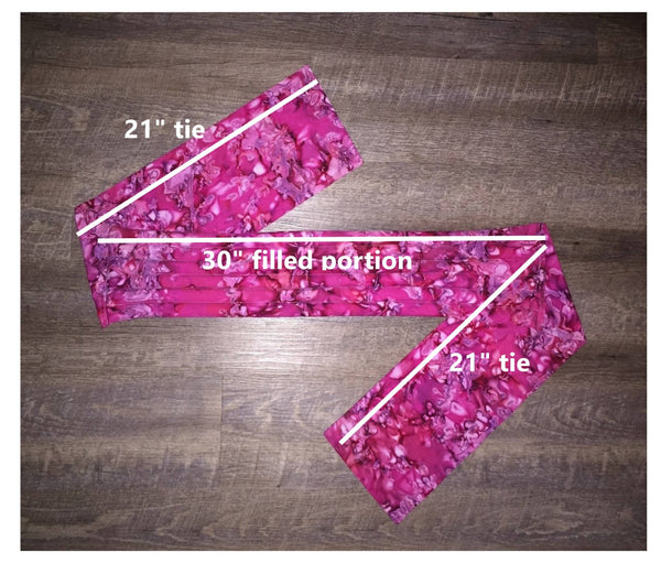 LARGE Back Neck & Shoulder Wrap organic hot/cold relaxation