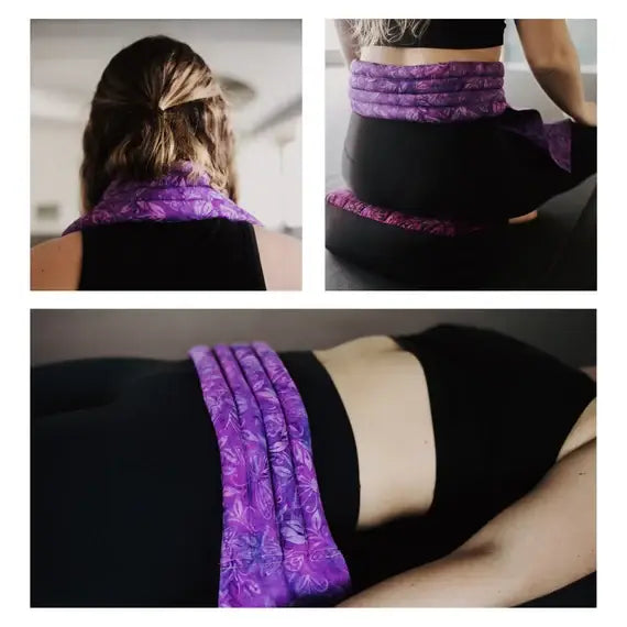 PETITE Back Neck & Shoulder Wrap organic hot/cold relaxation