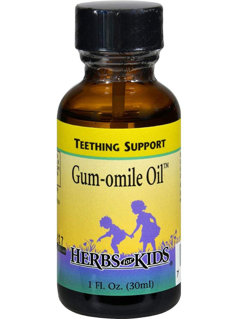 Hierbas para niños Aceite de goma de mascar, 1 oz.