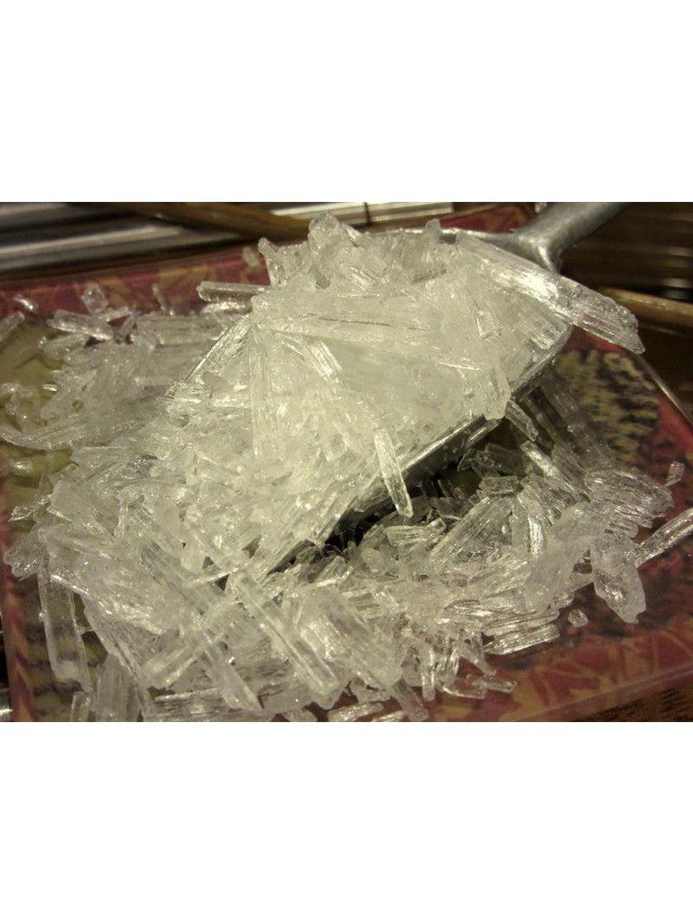 Cristales de mentol, orgánicos 1oz