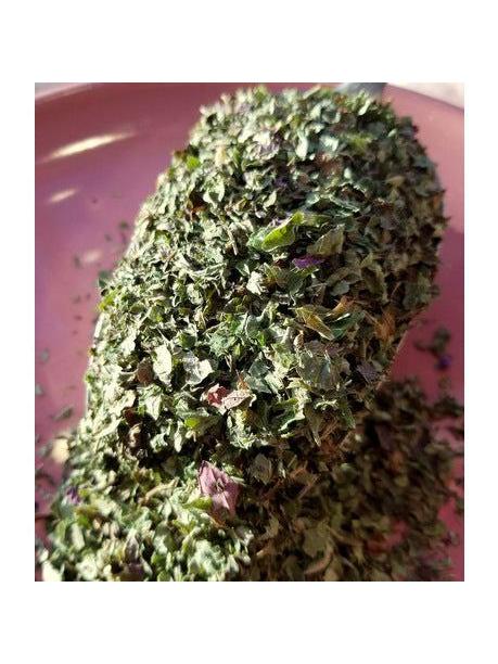 Hoja de bálsamo de limón, orgánica 1oz
