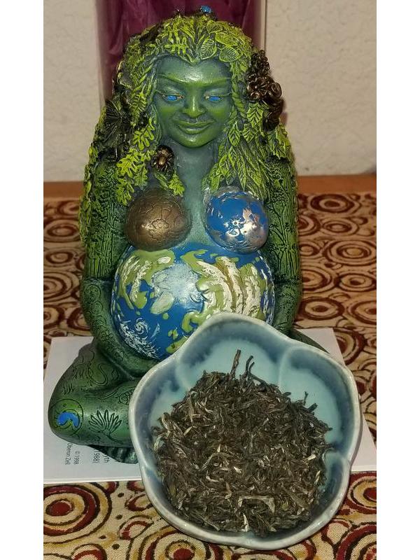 Té blanco Pu'erh, orgánico 1oz