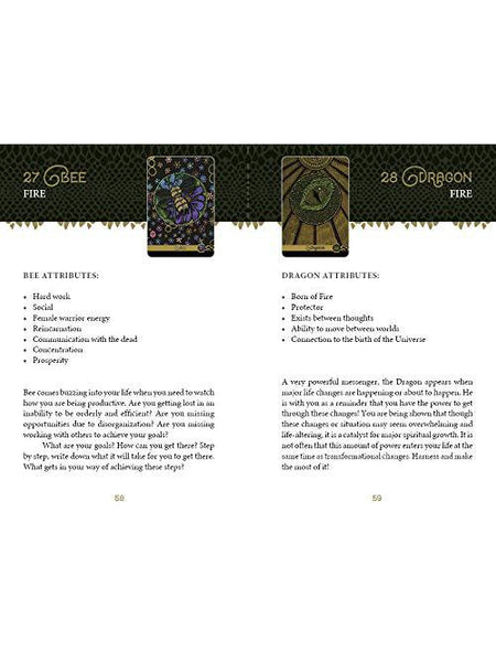 Wild Elemental Oracle Deck by Michelle Motuzas