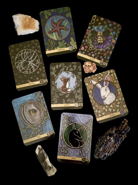 Wild Elemental Oracle Deck by Michelle Motuzas