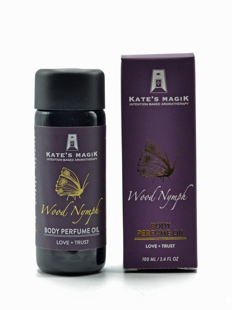 Aceite de perfume corporal Wood Nymph de Kate's Magik