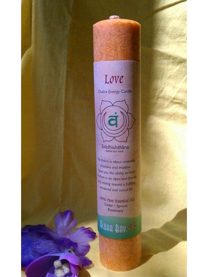 Vela Aloha Bay Chakra "Amor"