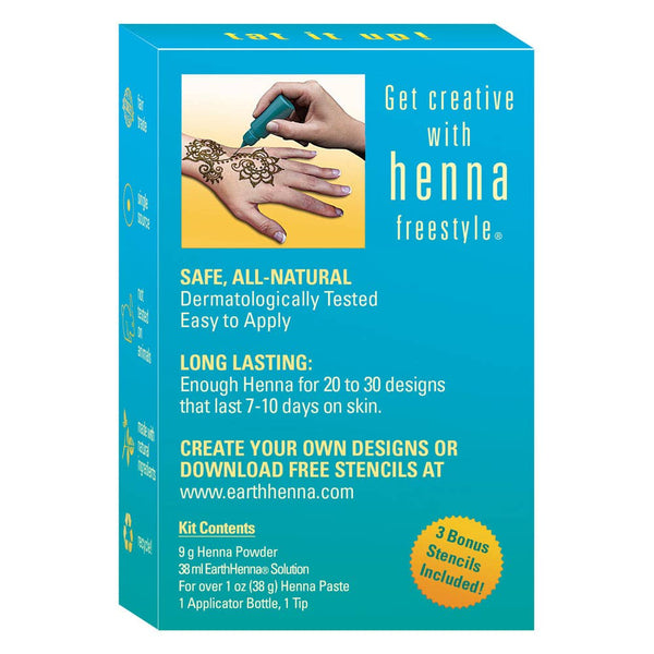 Earth Henna Freestyle Kit – Premium