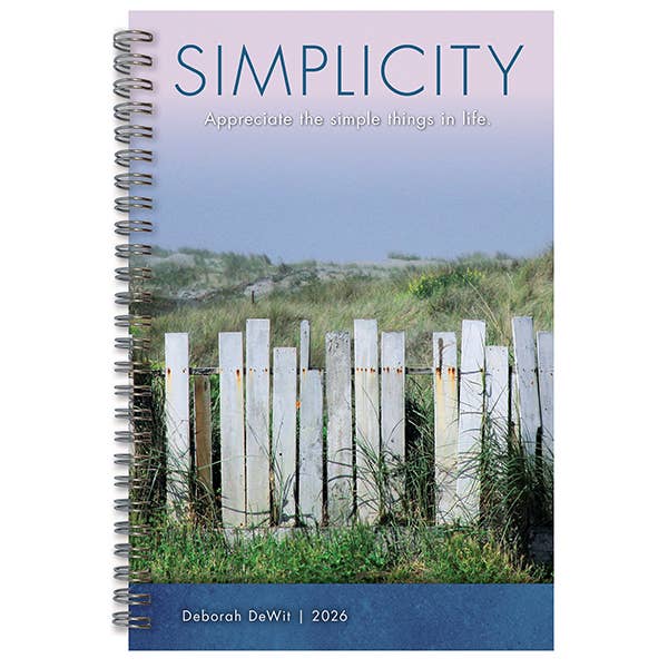Simplicity 2026 Weekly Planner
