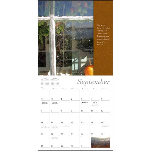 Simplicity 2026 Wall Calendar