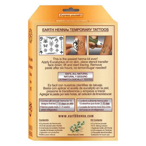 Earth Henna Body Painting Kit – Classic
