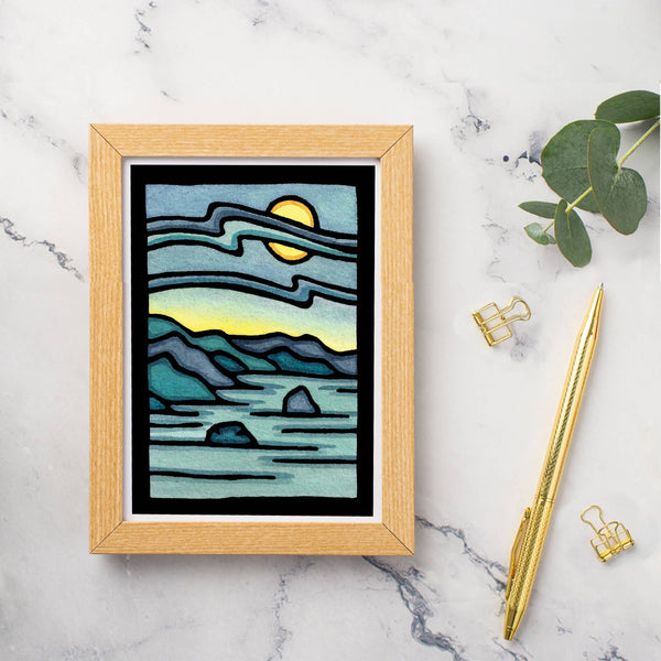 Greeting Card Coastline