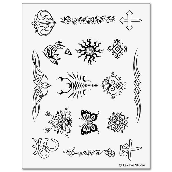 Earth Henna Body Painting Kit – Classic