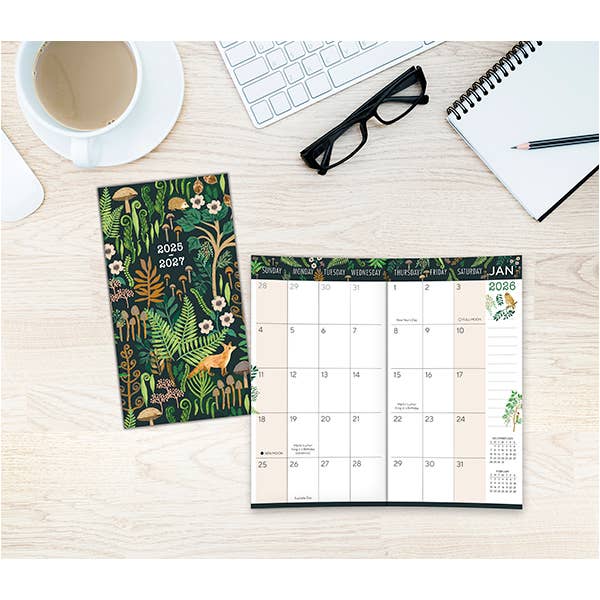 Woodland Mushrooms 2026 Two-Year-Plus Pocket Planner