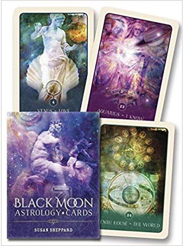 Cartes d'astrologie de la Lune noire