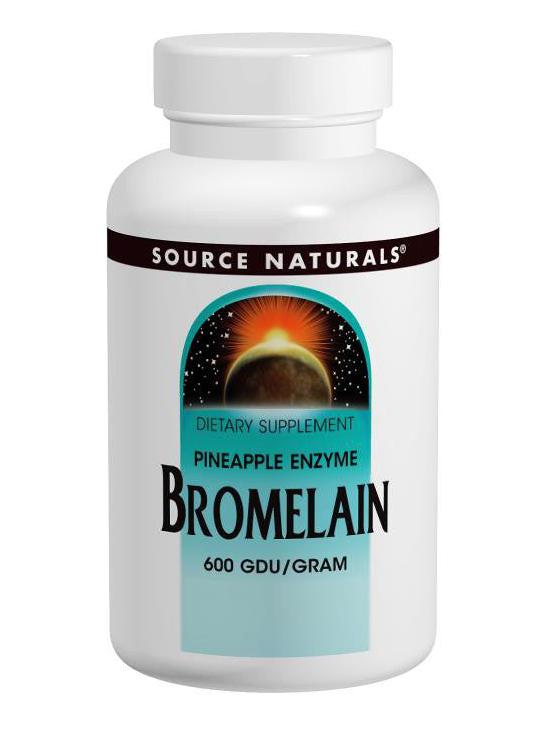 Source Naturals Bromelain, 60 cap