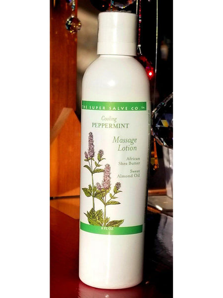 Cooling Peppermint Massage Lotion, 8oz