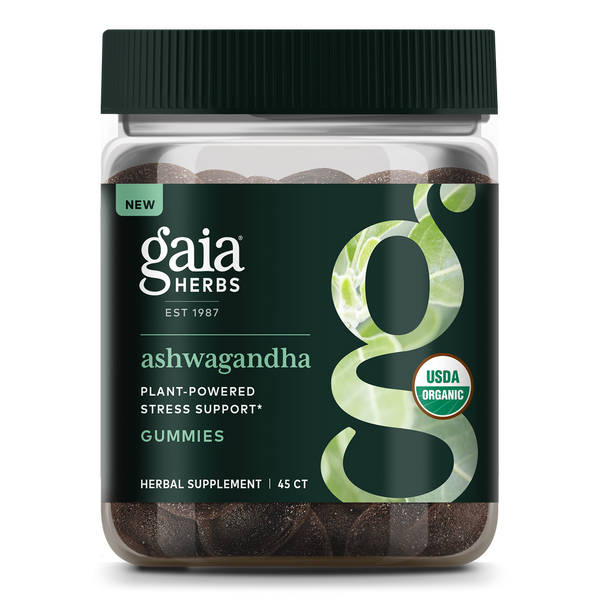 Gomitas Ashwagandha de Gaia Herbs, 45 unidades