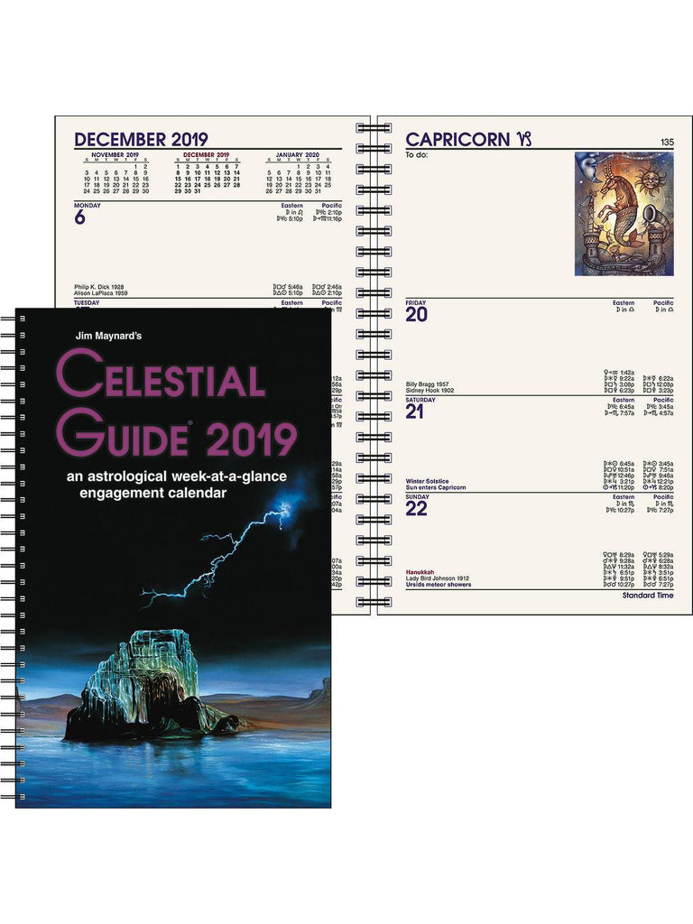 Jim Maynard's Celestial Guide 2019