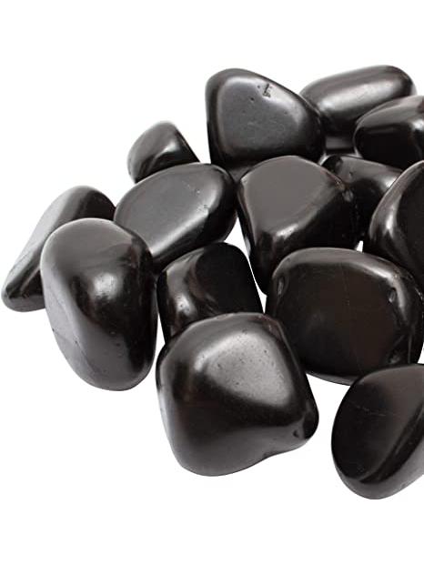 Shungite, tumbled stone