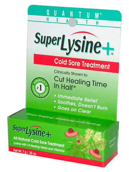 SuperLysine+ Cold Sore Treatment, 0.25oz