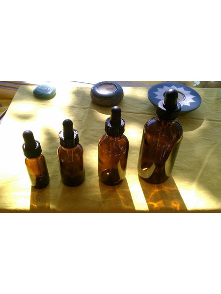 Amber Glass Bottle with Dropper 2oz