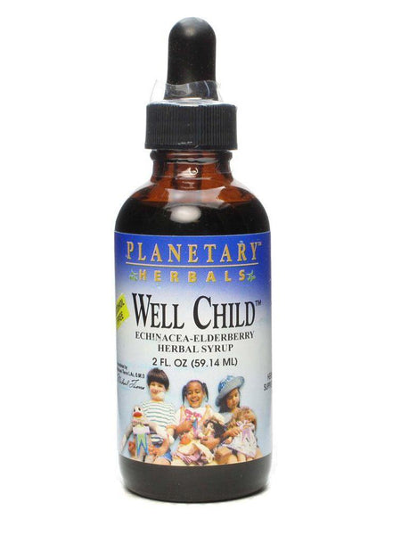 Planetary Herbals Well Child Sirop à base de plantes, 2 oz