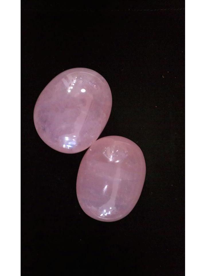 Quartz rose forme libre, 2"