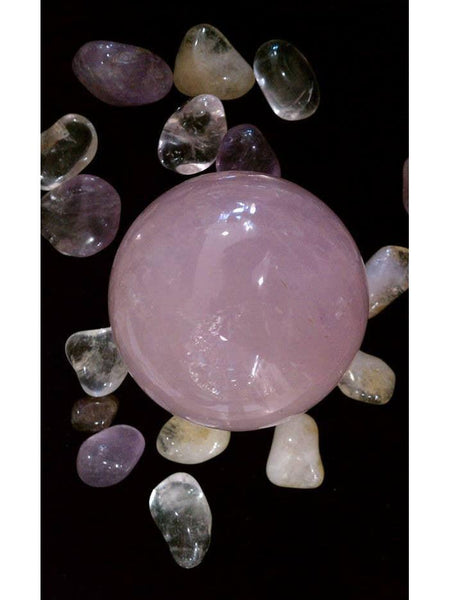 Rose Quartz Sphere, 2.5"